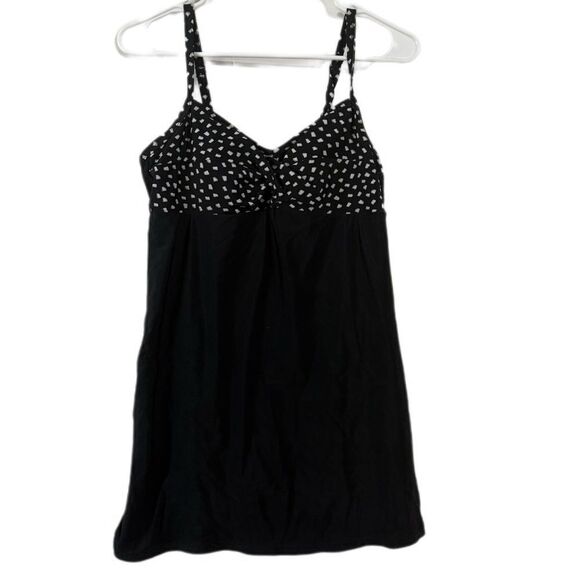 Black and White Spaghetti Strap Dress - Picture 1 of 3